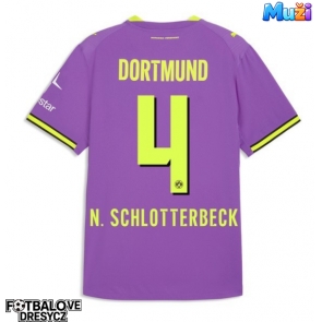 Borussia Dortmund Nico Schlotterbeck #4 Alternativní Dres 2026-27 Krátký Rukáv